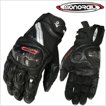 

2019 New Knight Equipment Protection Motorcycle Racing Biker Glove Motorbike gloves of Leather Carbon Fiber Wrestling prevention
