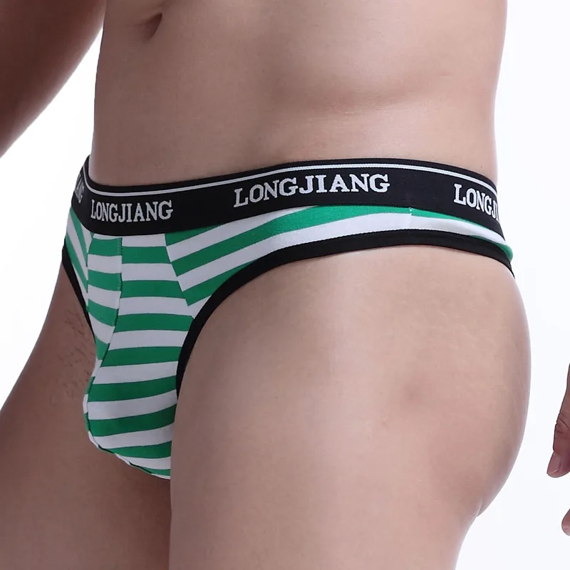 Мужские хлопковые стринги Jockstrap Гей Нижнее белье микро-стринги с низкой талией