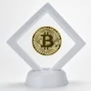 gold bitcoin white