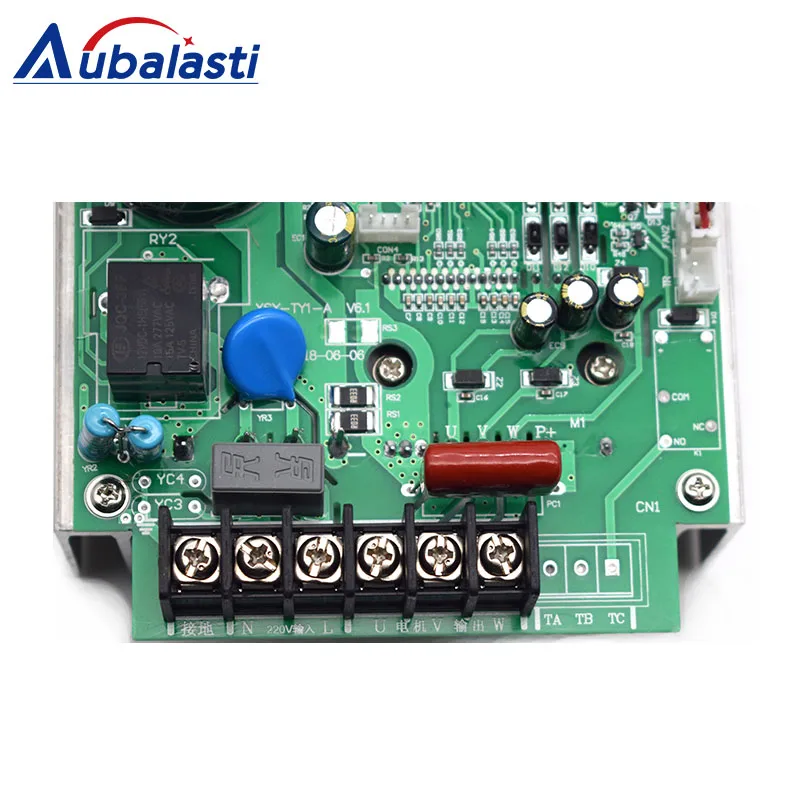 Aubalasti инвертор 1.5KW 2.2KW 220V преобразователь частоты 8A 12A 3HP AT1 3P Выход 400 Hz для станка с