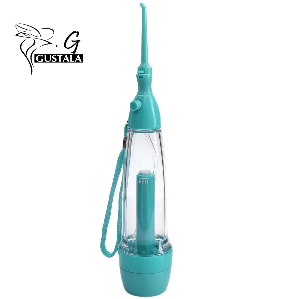 

Gustala Dental Care Teeth Cleaner Jet Tooth Health Water Oral Irrigator Flossing Flosser Cleaner Pressure Water Jet Irrigator