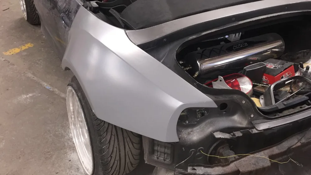 2003-2005 BMW Z4 E85 40mm Fender Flares (Rear) 6Pcs (13)