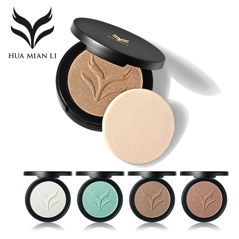 HUAMIANLI Brand Gold Highlighter Powder Sleek Bronzer Makeup ...