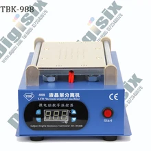 Новые 7 дюймов ЖК Разделение TBK-988 со встроенным вакуумный насос Сенсорный экран машина сепаратор для мобильного телефона ремонта
