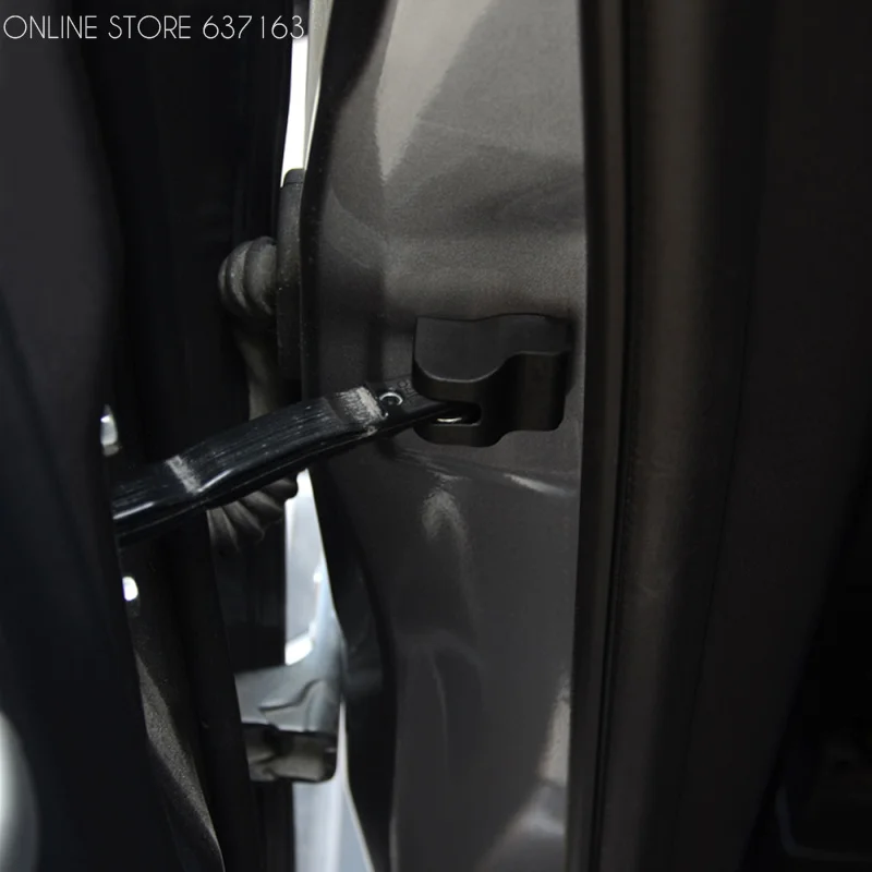 

4pcs/lot Car styling Door Check Arm Protection Cover For MITSUBISHI LANCER ASX High quality