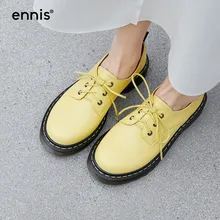 Желтая обувь; обувь martin из натуральной кожи; женские оксфорды на платформе; повседневная обувь с перфорацией типа «броги» на шнуровке; дизайнерские черные лоферы на плоской подошве; C958