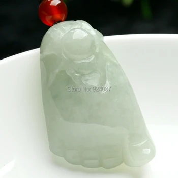 

Burma natural jadeite jade feet jade pendant genuine a jadeite jade pendant Kaiyun report peaceful contentment