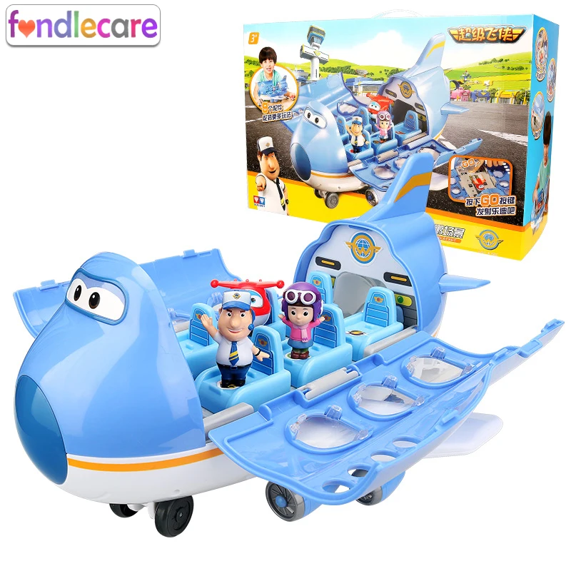 

Fondlecare Super wings airport scene Control Center Tower with Planes Action Figures Transformation Toys for children Gifts
