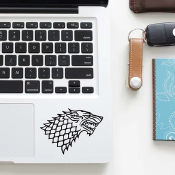 

Stark Wolf Crest Laptop Trackpad Decal for Macbook Pro Air Retina 11 12 13 15 inch Mac Book Touchpad Notebook Skin Sticker