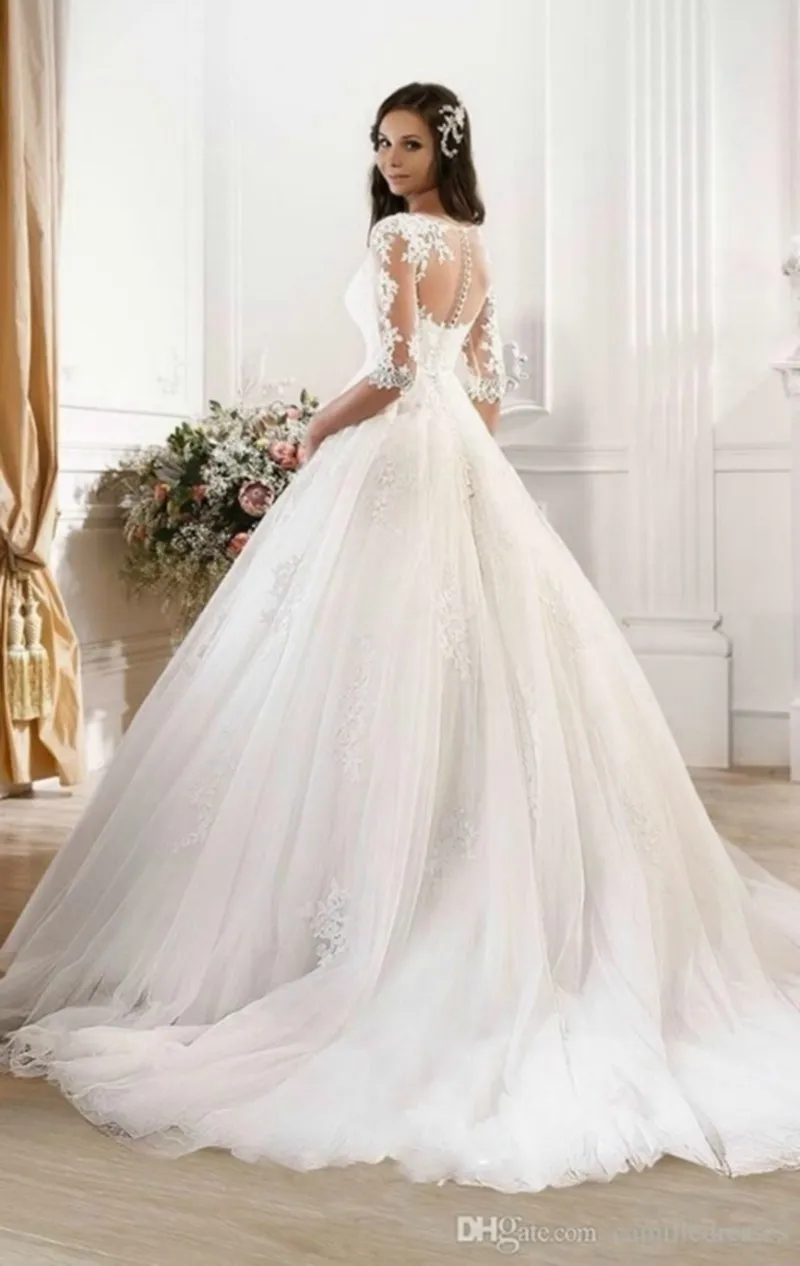 2019 year look- Princess Lace wedding dress pictures 2019 year for women- Princess Lace wedding dress pictures