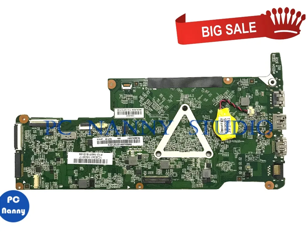  PC NANNY FOR LENOVO YOGA 300-11IBR Motherboard 5B20L02651 N3060 4GB Tested