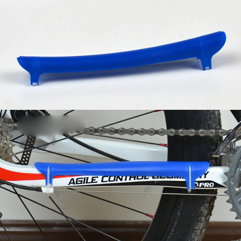 Велосипедная Защитная крышка для велосипеда, задняя вилка, рама для горного велосипеда, пластиковая защита цепи, защитные аксессуары для спорта на открытом воздухе