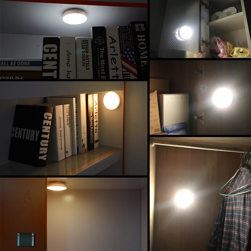 2 цвета освещения лампка led z czujnikiem 6 светодиодов дом сенсор лампа для гаража, лестницы, вход Туалет PIR сенсор Рабочая лампа