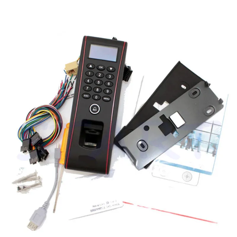 ZK TF1700 IP65 Водонепроницаемый биометрическая дактилоскопическая система Система контроля доступа 125 кГц RFID Контролер карты доступа с RJ45 Связь
