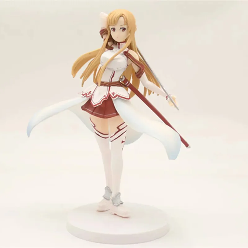 Sword Art Online Asuna Action Figure 1/8 scale painted figure Sao Will Return Yuuki Asuna PVC figure Toy Brinquedos Anime