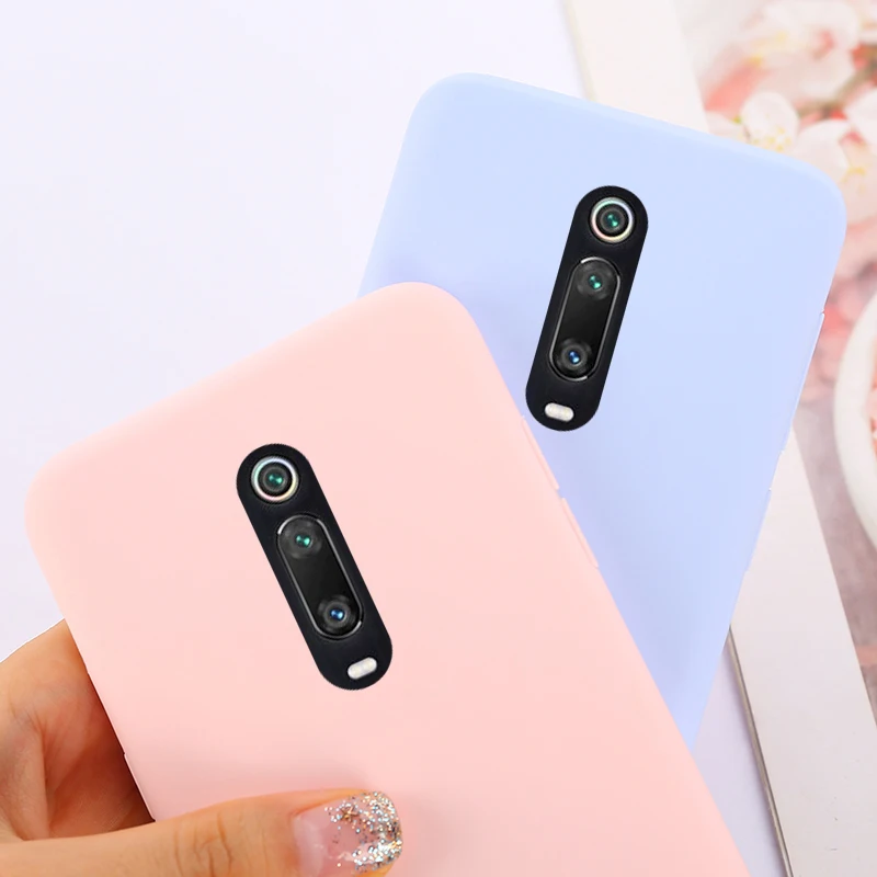 

Silicone Candy Color Case For Xiaomi Mi 9T Pro Mi9T Soft TPU Back Cover for Xiaomi Mi 9t Case 6.39"inch