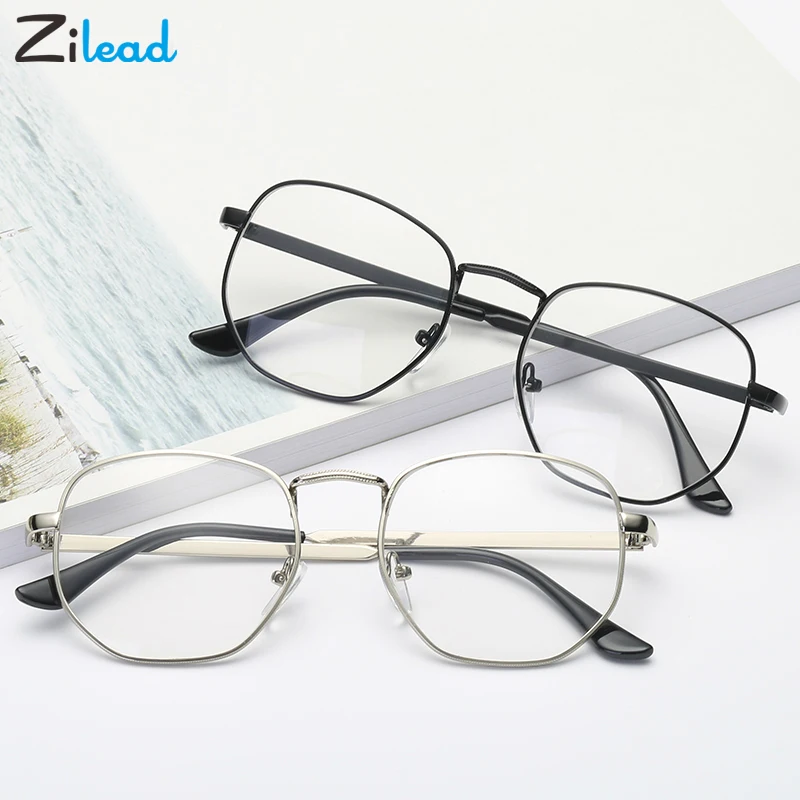 

Zilead Reading Glasses Multilateral irregularity Unisex Women Men Ultralight Mirror Presbyopia Eyewear Anti-Reflective Oculos