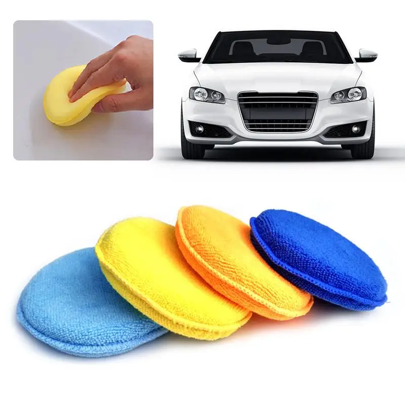 1PC 4Colors Specific Car Waxing Sponge Car Polishing Sponge Manual
