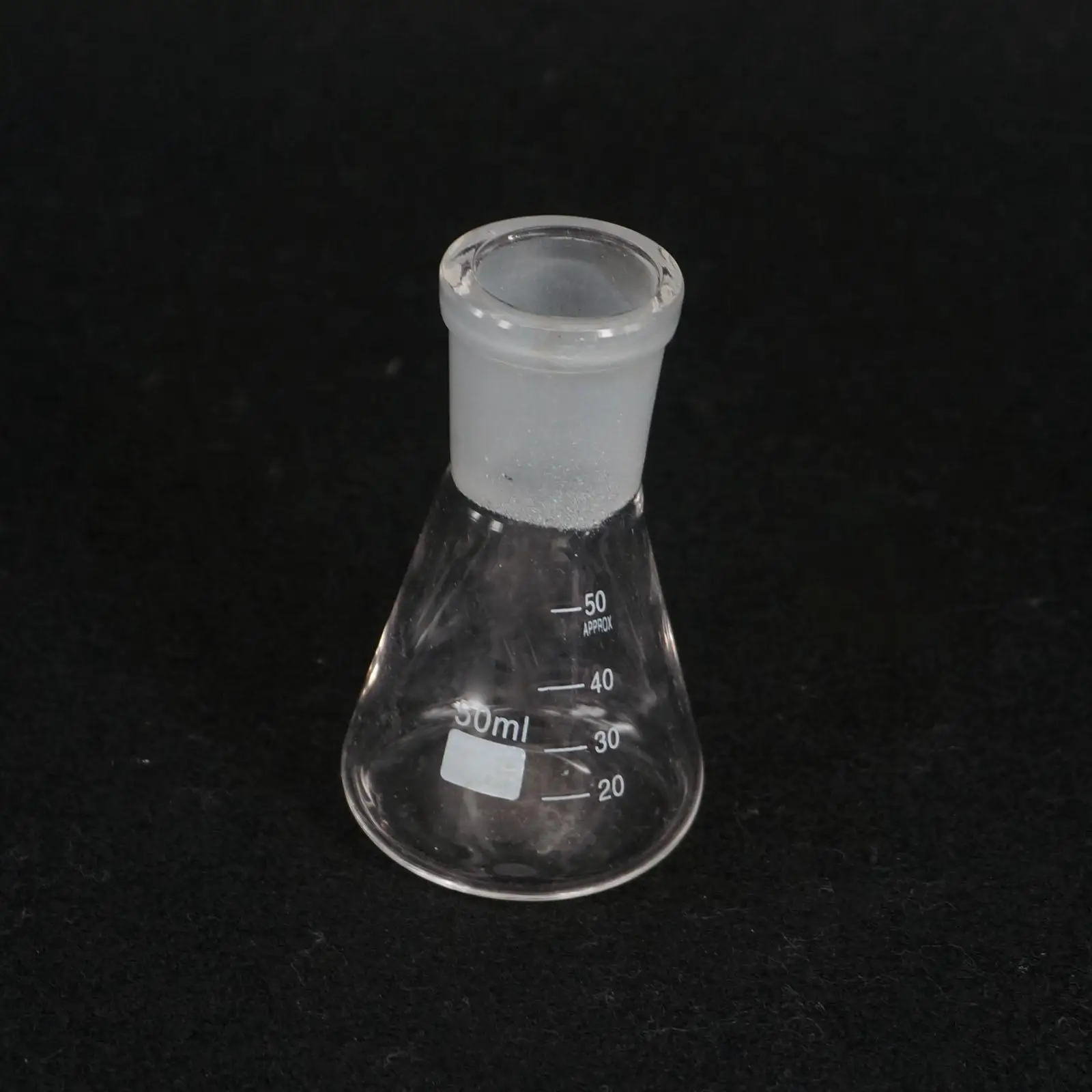 50ml Quickfit 24/29 Joint Lab Conical Flask Erlenmeyer Boro Glass Graduated Flask AliExpress