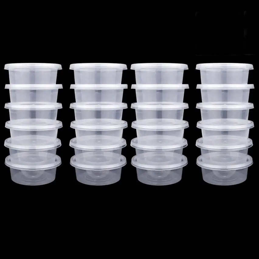 

storage box 25 Pc Slime Storage Containers Foam Ball Storage Cups Containers With Lids storage Organizers Basket 1.26