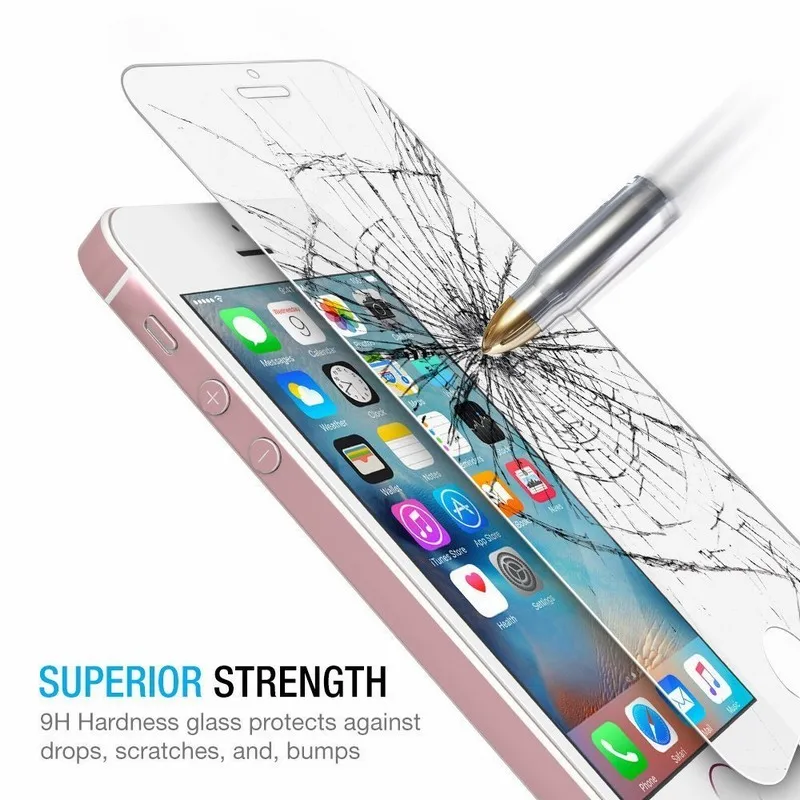 Защитное стекло для iPhone SE 5 S 7 8 X защита задней крышки телефона Аксессуары