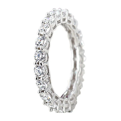 

Authentic 925 Sterling Silver Ring Cute Alluring Small Brilliant With Crystal Rings For Women Wedding Party Gift Fine Jewelry