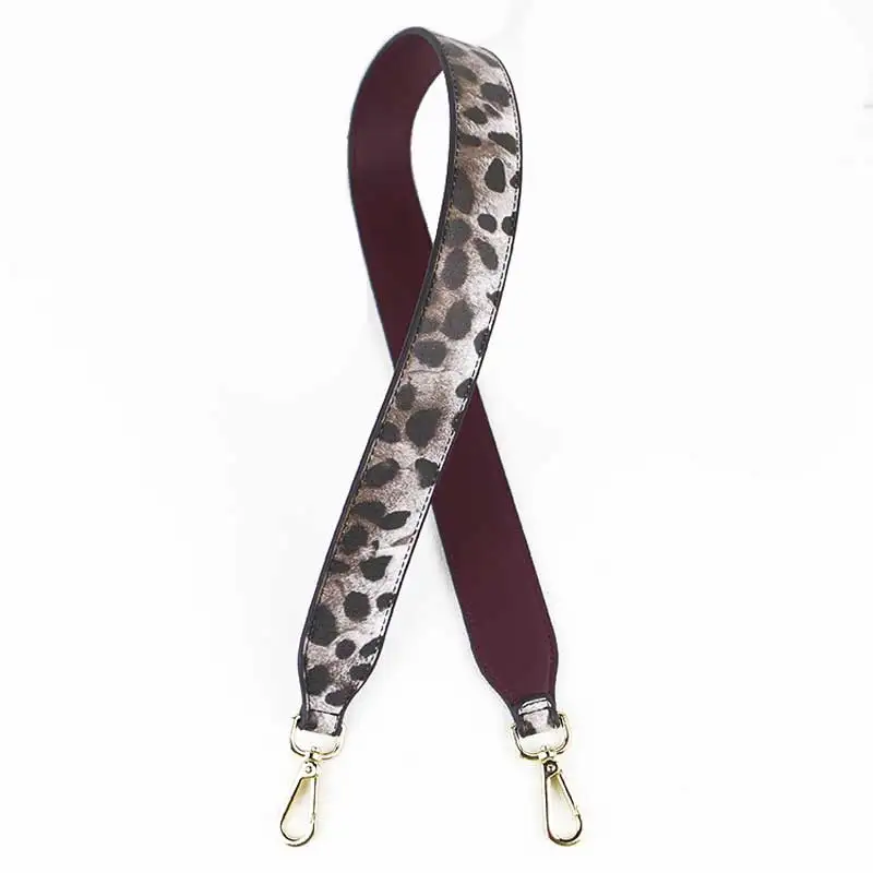 2017 Leopard Print Shoulder Straps for bags Fashion Leather Handbags Purse Bags Strap Belt ...