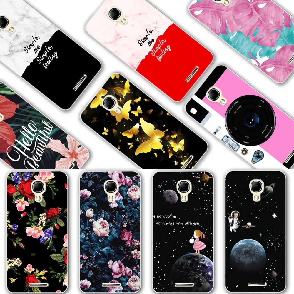 

YOUVEI Lovers Style Phone Case For Alcatel One Touch Pixi 4 3G Version OT 5010 5010D Back Cover Case For Alcatel 5010D Pixi 4 5"