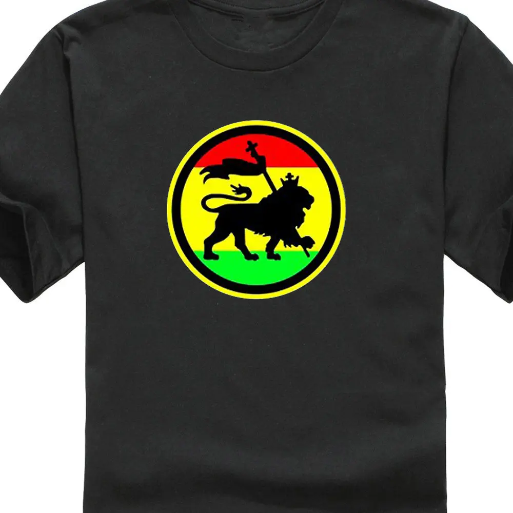 

Cheap Graphic T Shirts Rasta Lion Judah Crew Neck Men Short Sleeve Tall T Shirt Summer Casual Man T Shirt Good Quality Mbappe