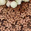 100Pcs 2 Holes DIY Star Shape Wooden Button Scrapbook Craft Sewing Buttons Five-pointed Star Shaped Duttons For Clothing Botones 5