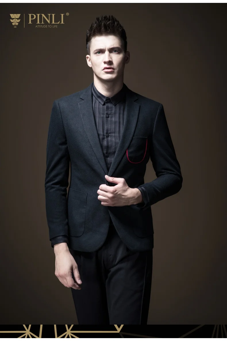 Мужской Блейзер настоящий сценический костюм для певцов Blaser Masculino Pinli Pin Lai стиль мужской костюм, чистая куртка, B183306181