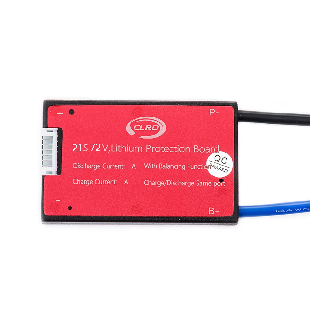  21S 72V 30A 40A 50A 60A BMS Batterie Management System PCM PCB für 18650 Lithium-Batterie Pack Mit 