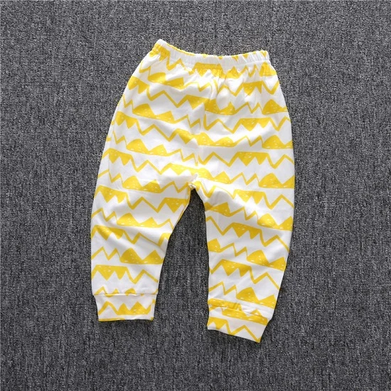 Hooyi/Разноцветные длинные штаны для малышей хлопковые трусики для новорожденных, леггинсы для маленьких девочек брюки для мальчиков, модные повседневные штаны для малышей 0-24 месяцев - Цвет: 11