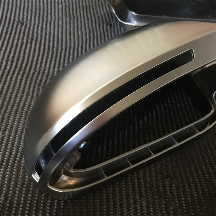 Chrome Rearview Mirror Shell For Audi A4 B8 Q3 A6 C6