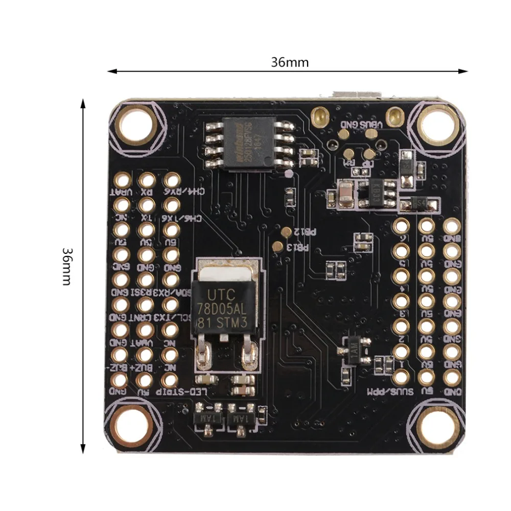 Новейший SP Racing F4 Контроллер полета 128Mb Flash Board Opensourse Betaflight с Vbat/Buzze для