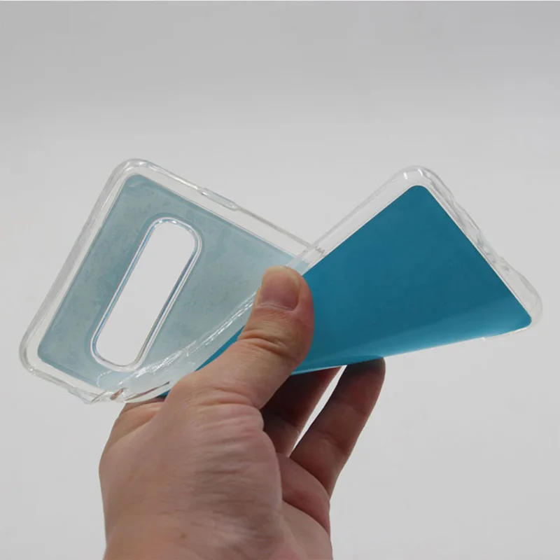 NSB uni резиновый чехол из ТПУ для мобильного телефона Samsung S10 пустой защитный на