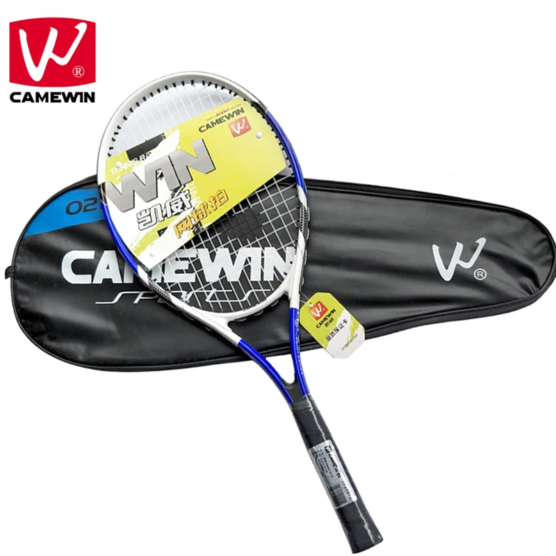 CAMEWIN бренд 1 шт. Теннисная ракетка высокого качества из углеродного волокна для женщин и мужчин Masculino Raqueta de tenis с высококачественной сумкой