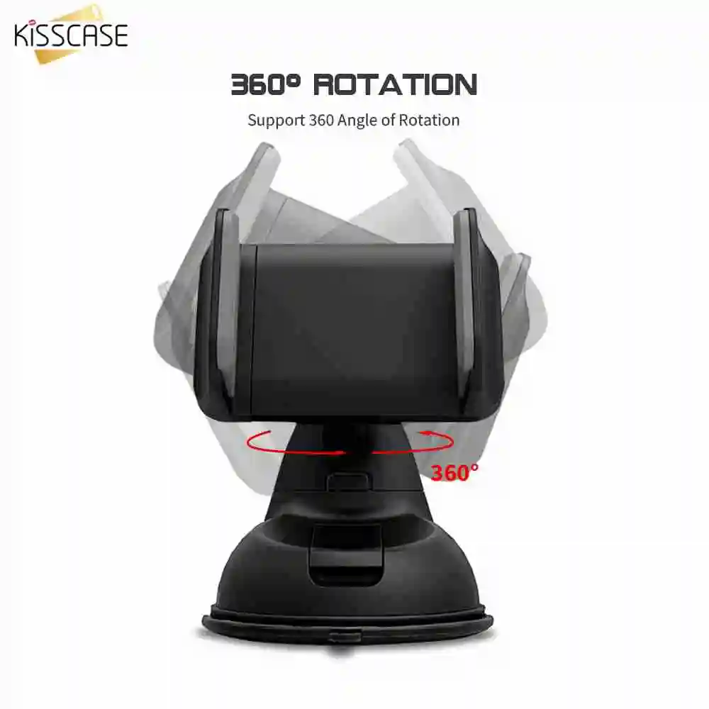 KISSCASE Saugnapf Auto Handy Halter Für Samsung A50 s8 Sucker Telefon Auto Halter Für iPhone 7 XR 8
