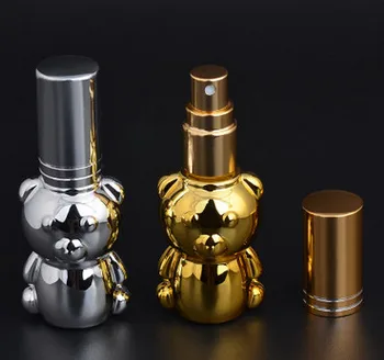 

2017 New 100pcs Personality Small Bear 8ml Perfume Refill Bottle,High Quality Empty UV Glass Perfume Bottles