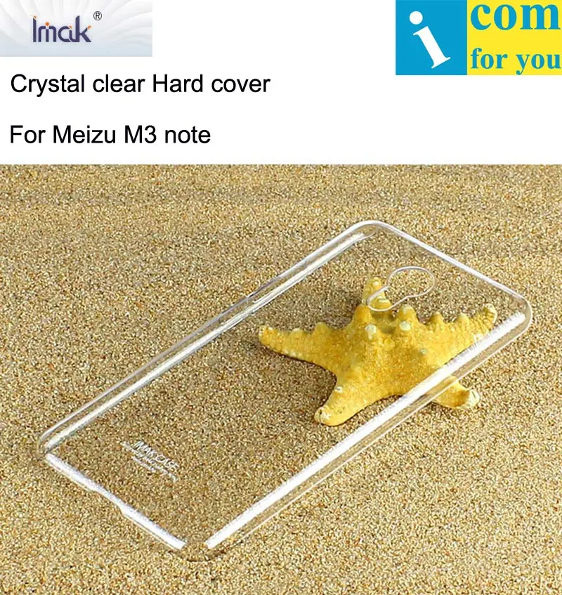 

imak Air Crystal Clear hard Protector Back Case Cover For Meizu M3 Note 5.5 inch