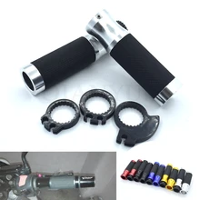 Универсальный 7/8 ''22 мм мотоциклетная противоскользящая ручка с ЧПУ для Honda VF750S SABRE VFR750 VFR800 F VTR1000F CBF1000