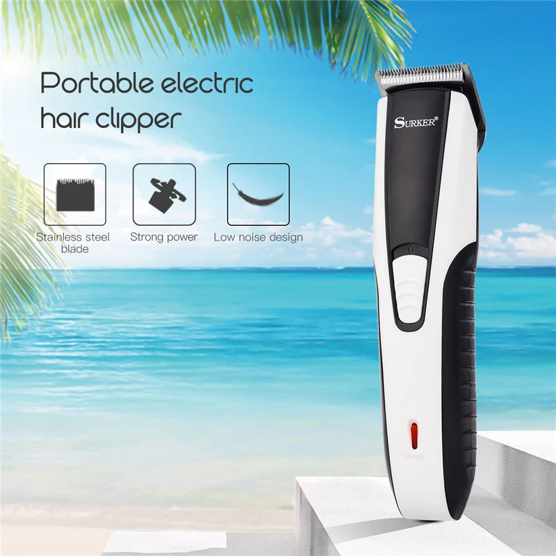 

Portable Electric Hair Clipper Rechargeable Sharp Blade Hair Cutting Machine Beard Trimmer Low Noise Motor Razor for Men Baby