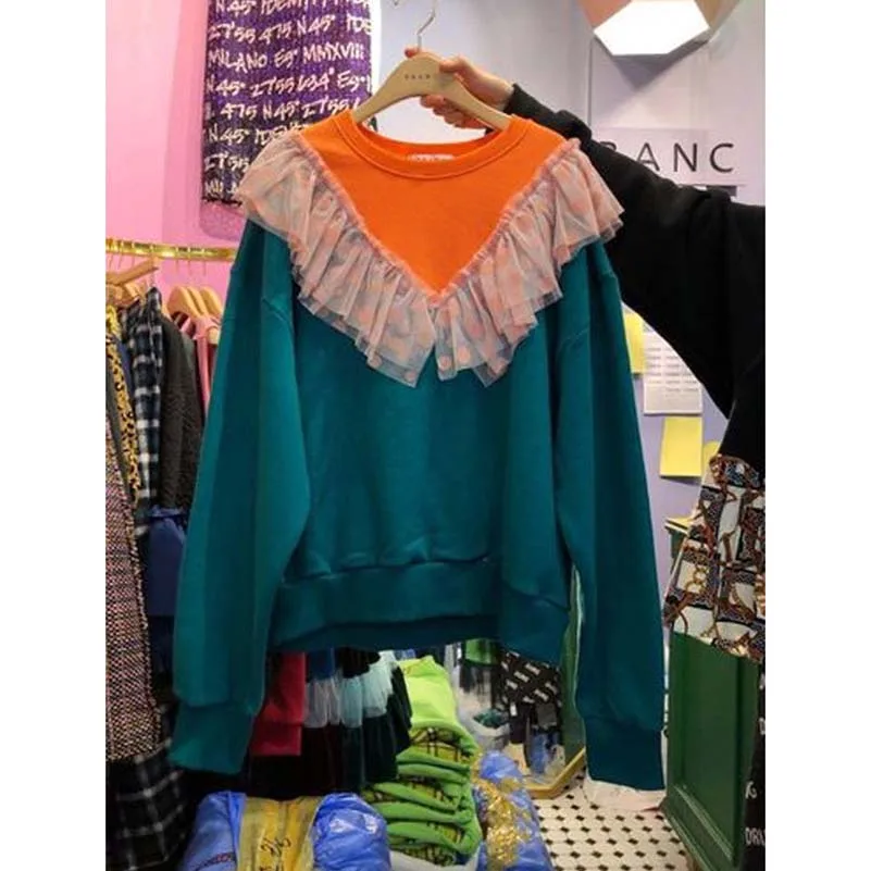

2019 women hoodies sweatshirts ladies autumn winter fall patchwork classics comfort elegance clothing sweat shirts hoodies cute
