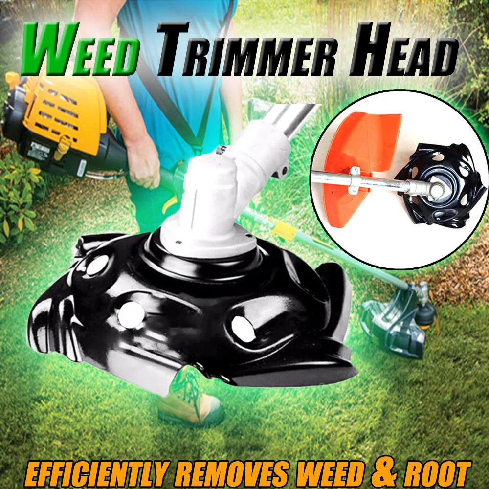 

Lawn Mower 2019top Weed Trimmer Head Lawn Mower Sharpener Weed Trimmer Head for Power Lawn Mower