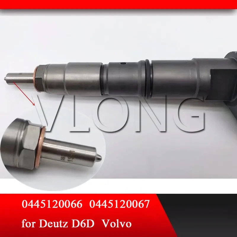 Инжектор common rail 0445120066 инжектор топлива 0445 120 066 для Deutz D6D/Volvo 0445120067