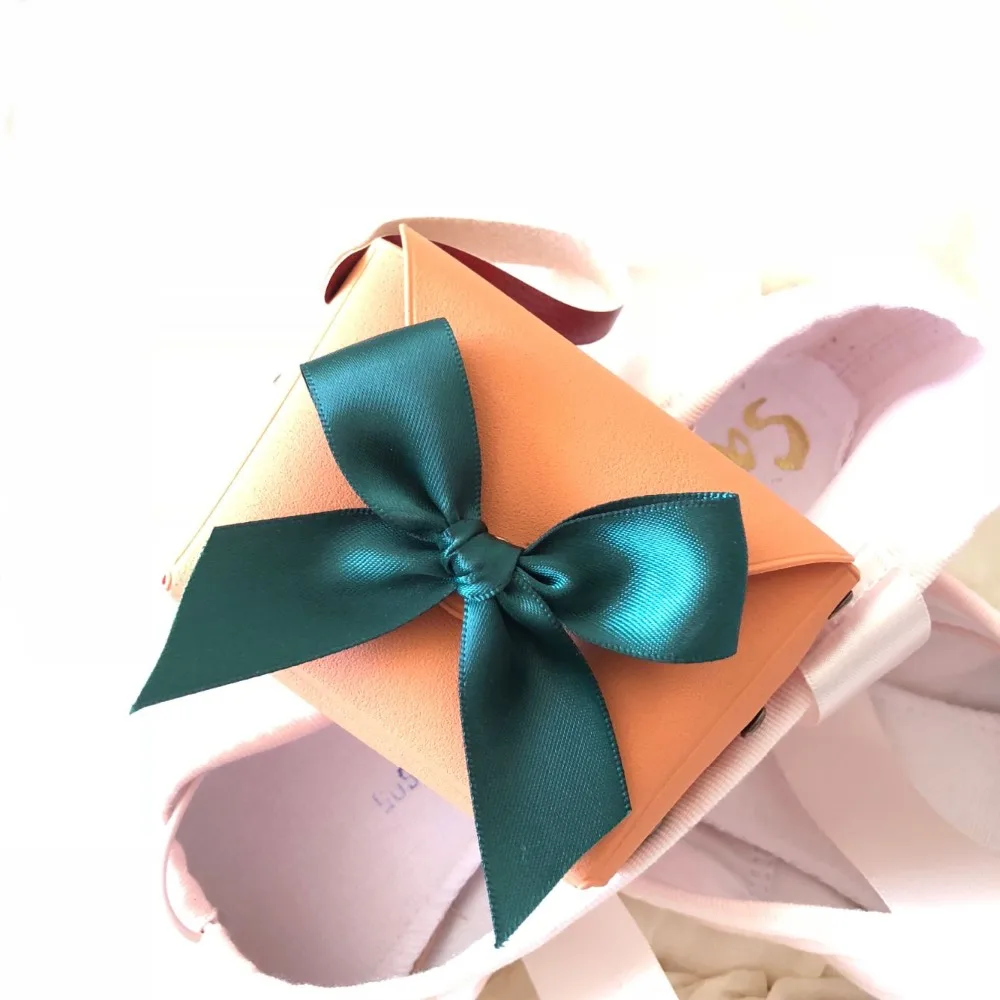 

10pcs/lot Candy box Mini Wallet chocolate favor box Wedding baby shower gift bag packaging bag gift boxes Event Party Supplies