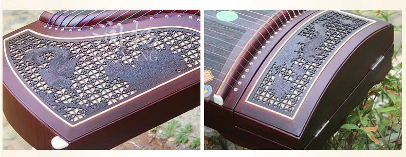 Китайский guzheng скрипка профессиональные музыкальные инструменты Zither копания инкрустация начинающих исследование 13 видов узора