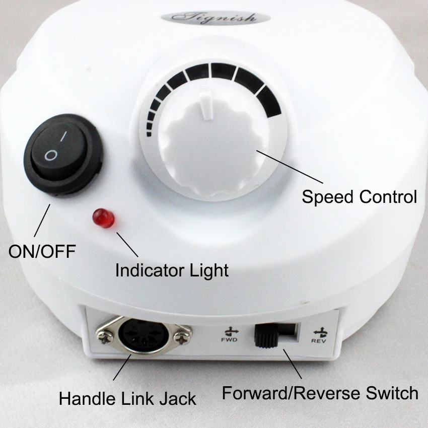 Tignish Pro 1 Набор 30000 об/мин Электрическая пилка для ногтей сверлильный станок маникюрный набор педикюр шерсть полировщик средство для снятия УФ гель-лака инструменты