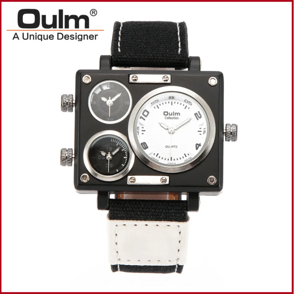 Oulm 3595 Men Quartz Watch--031