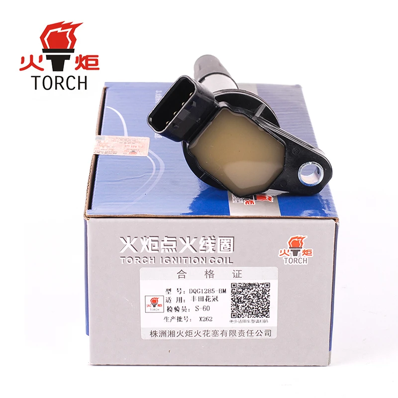 (Фонарь) Катушка зажигания OEM NO:90919 02252/DQG1285 BM для TOYOTA Corolla AURIS Avensis Prius RAV4 Verso Yaris LEXUS